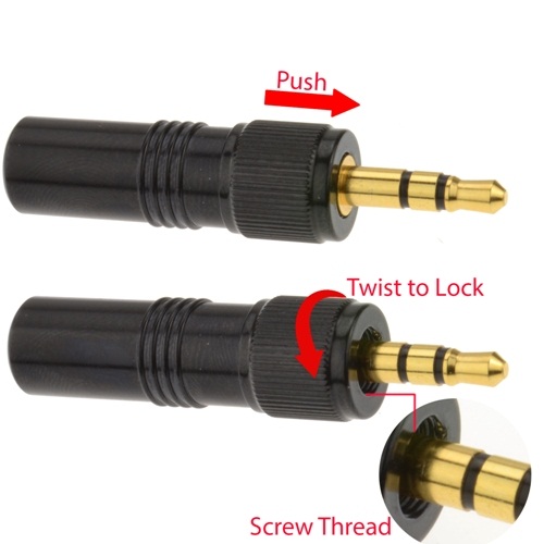 فیش-نری-3-5mm-مخصوص-گیرنده-فرستنده--Locking-3-5mm-Stereo-Male-Plug-HF